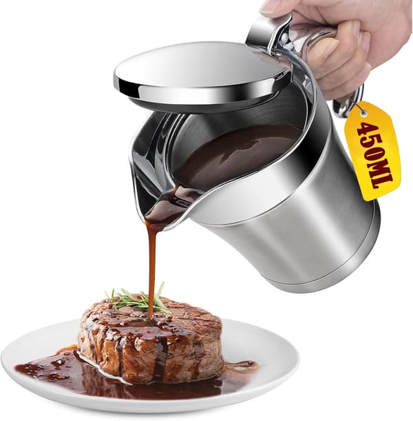 Premium termoskanna i rostfritt stål, såskanna (450 ml)