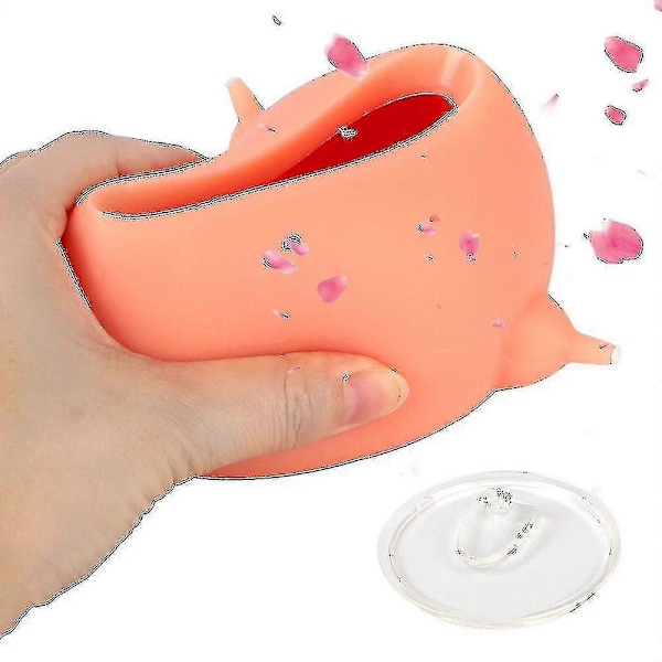 Valp Kattunge Bubbelmjölksskål Husdjursmatningsflaska 200ml Valpmatning S