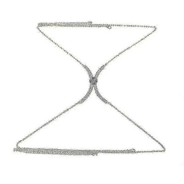 Kroppskedja Strass BH Underkläder Kroppskedja
