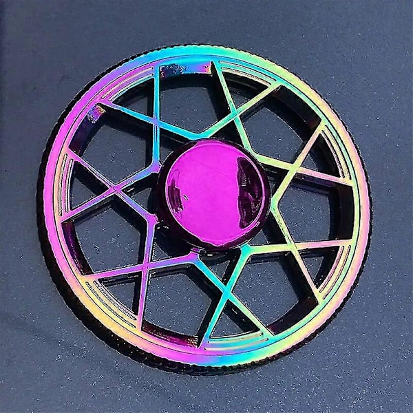 Ny 28 Stil Färgglad Metall Fidget Spinner Dekompression Legering Regnbåge Hand Spinner Edc Vuxen Finger Stress Relief Leksak Grossist_Italiensk Design 30