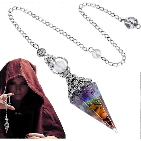 Kristallpendel Hänge | Hexagonal Kristallpendel | Chakra Kristallpendel