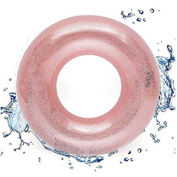 Badring Uppblåsbar Simring Flytleksak Vuxen Uppblåsbar Poolboj Hållbar Flytring (90cm)