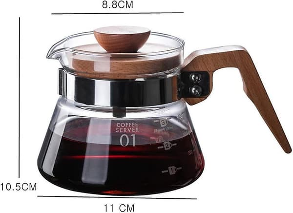 Kaffeperkolator Kaffe Perkolator Kanna För Hem Och Kontor 400ml