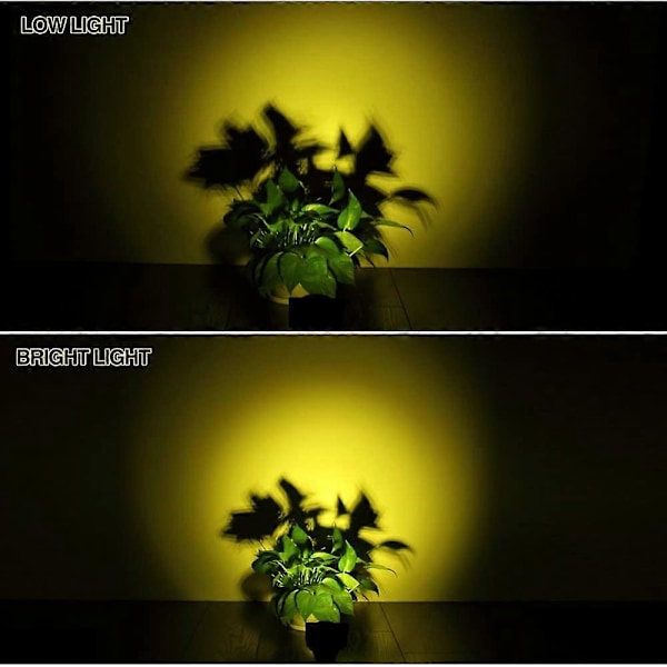 7 LED Solcellsdriven Strålkastare, 2 i 1 Utomhus Solcellsdriven Spotlight, 3000K Utomhus Trådlös Vattentät IP55 Trädgårdslampa med Solpanel 180 Justerbar Solcellsbelysning Utomhus