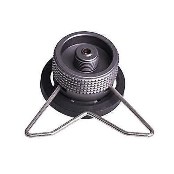 Låsande konverteringsadapter, för munstycksflasktyp/butangaspatron/påskruvbar gasbehållare/Lindalventilbehållare (Z10)