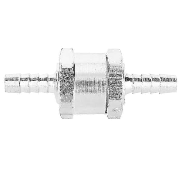 Aluminium Bränsle Backventil Enkelriktad Bensin 6mm