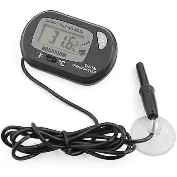 Digital LCD-termometer för akvarium och terrarium