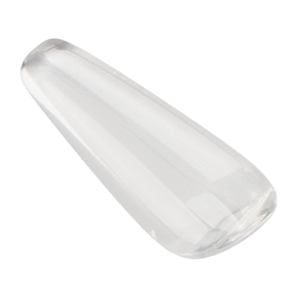 Glas Nagel Färgkarta - 50st Transparenta Klara Nagelkonst Färgdisplay Tips för Salong