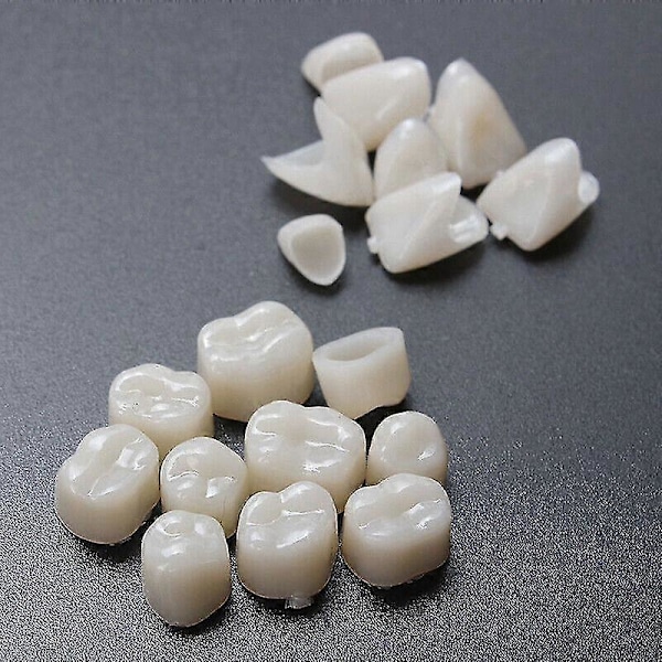 115 st Resin Tandprovisoriska Kronor Främre & Bakre Molarer Tandkit (SJJYV) front teeth and back teeth