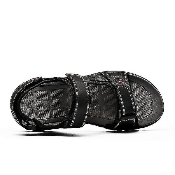 Herr utomhus sandaler i läder, strandskor