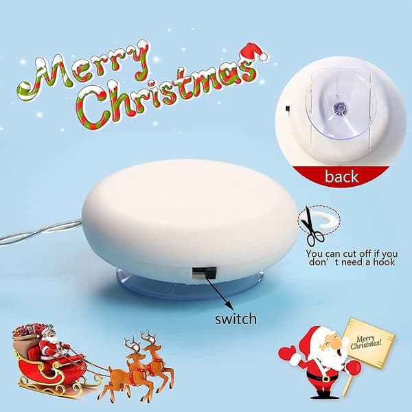 LED Sugpropp Jultomte Lampa, Ljusslinga
