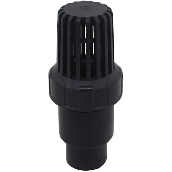 Fotventil backventil med kulventil sug 25 32 40 mm backventil silventil pvc poolpump (Innerdiameter 32mm)