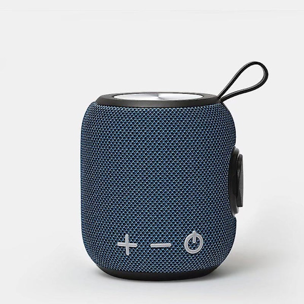 Bärbar Bluetooth-högtalare, Trådlös Mini Dubbelparning Bluetooth 5.0-högtalare, HD 360 Surroundljud och Bas (Mörkblå)