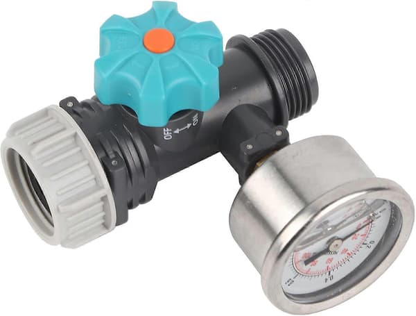 Vattentrycksregulator, Tryckreducerare Vattentrycksventil, för Växthus Utomhus Hemträdgård
