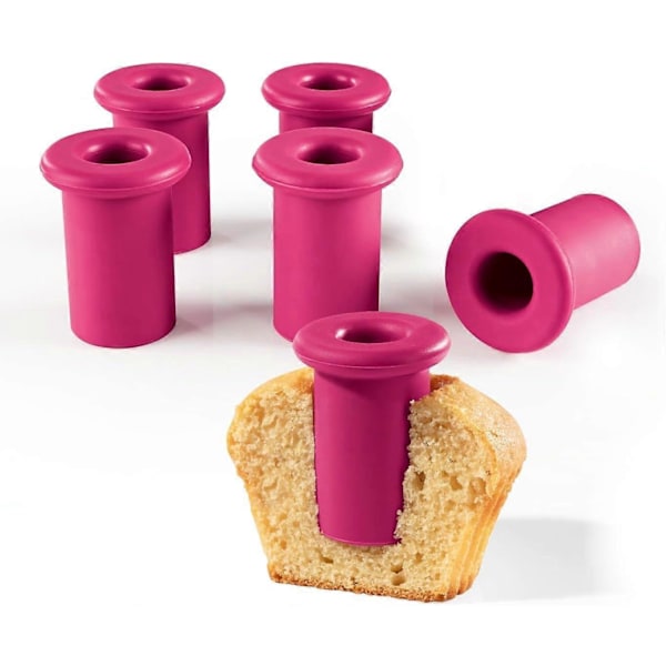 Muffinsplunger, Bakelse Urkärnare Dekorationsdelare Kakfyllare, Håltagare för Muffin Kakfyllning, Silikonkakform, Bakformar, Perfekt