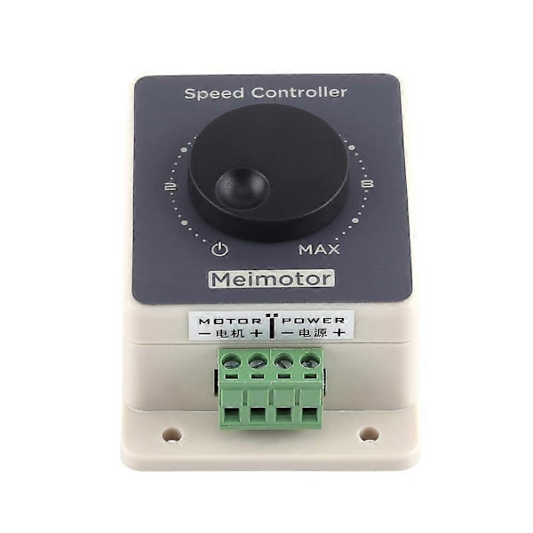 2V Motorvarvtalsregulator, 10-60V 20A DC Pulsbreddsmodulator PWM Motorvarvtalsregulator Vattentätt Skal