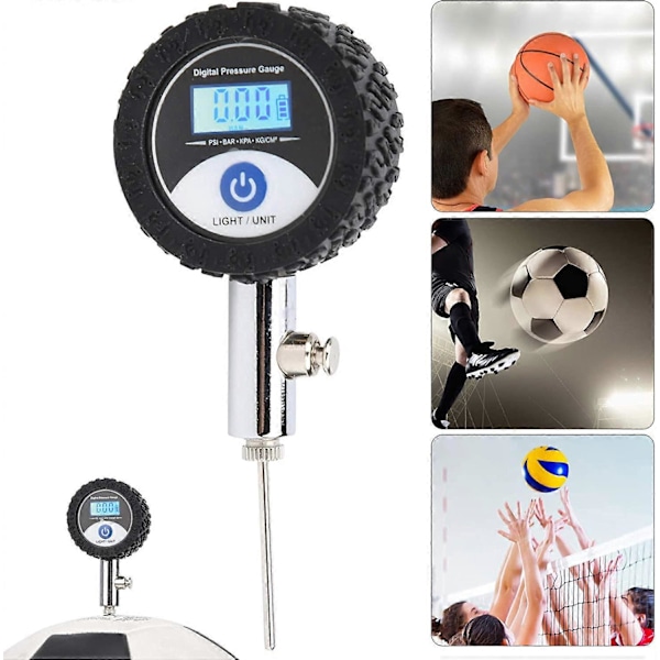 Noggrann bolltycksmätare, med digital display