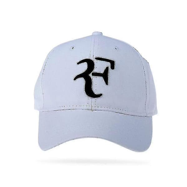 SJJYV Roger Federer Keps Basebollkeps Solhatt_SJJYV White
