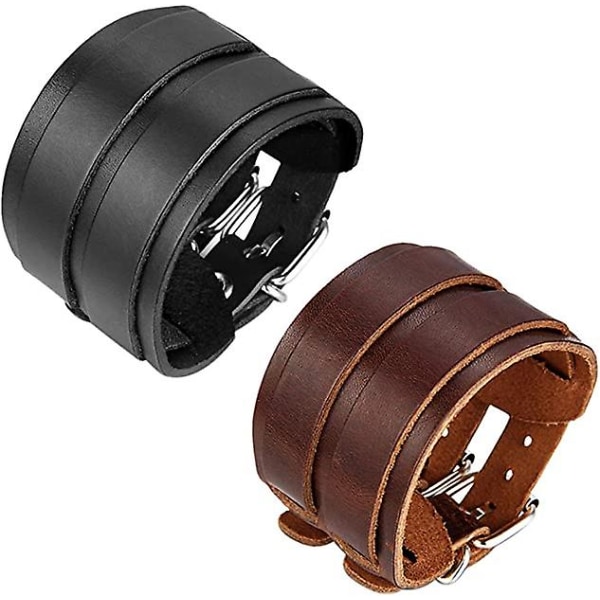Läderarmband för män manschett Armband Armband Armband