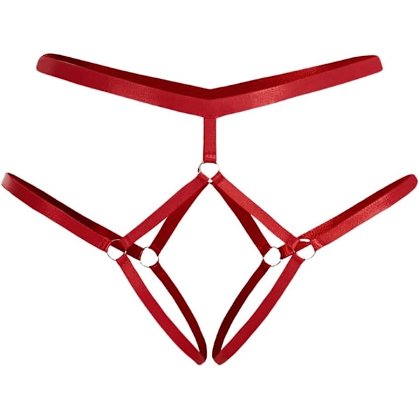 2025 Senaste Modell Dam Sele Stringtrosor BDSM Underkläder G-String Bondage Tanga Underkläder Sexiga Vuxen Underkläder Tillbehör Plai