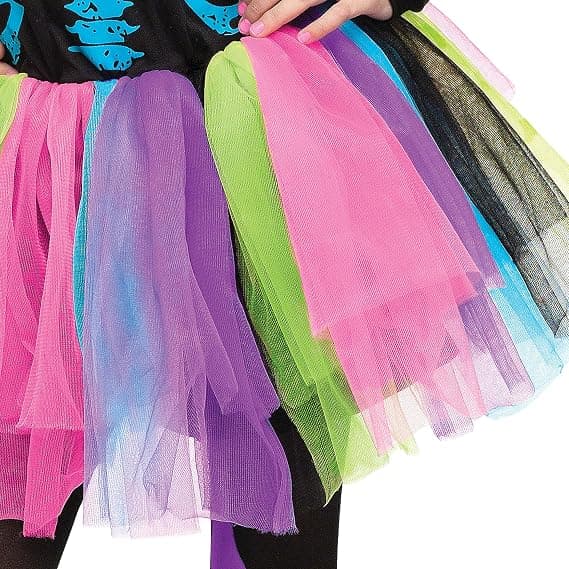 Fun World jenter Funky Punky Bones Large 12 - 14
