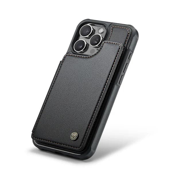 Flip-etui til iPhone 12 Pro Max, sort
