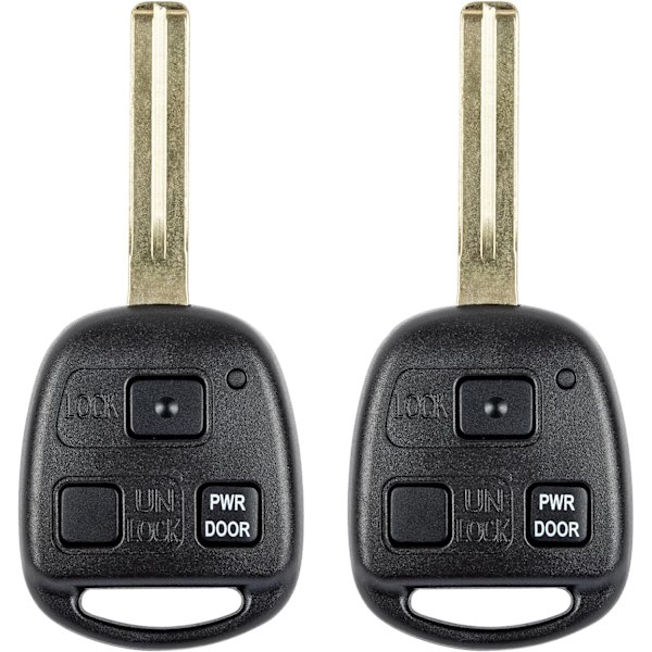 Nyckelbricka Ersättning för 2004-2006 RX330/ 07-09 RX350/ 06-08 RX400H/ 10 RX450H Bil Nyckellös Fjärrkontroll, HYQ12BBT, 3 Knappar