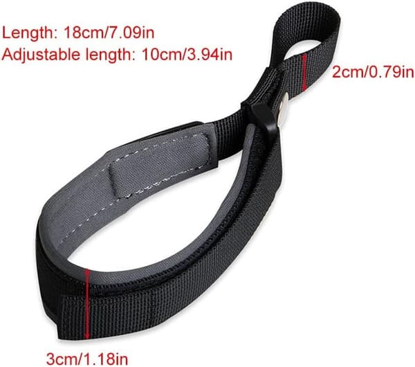 Hundhandledssäkerhetsrem - Infällbart handsfree-koppel
