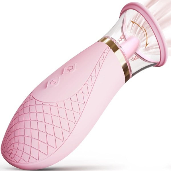 2025 Senaste Modell Klitoris Sugvibrator Sexleksaker, 3 Suglägen 9 Slicklägen