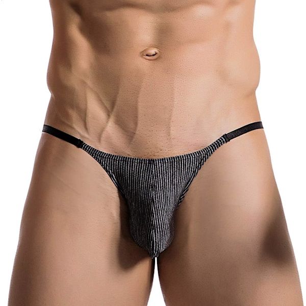2025 Senaste Modell Herr Sexiga Kalsonger Elastisk Rynkad Baksida Bikini Underkläder Paket 5-pack Blandade Storlek Large