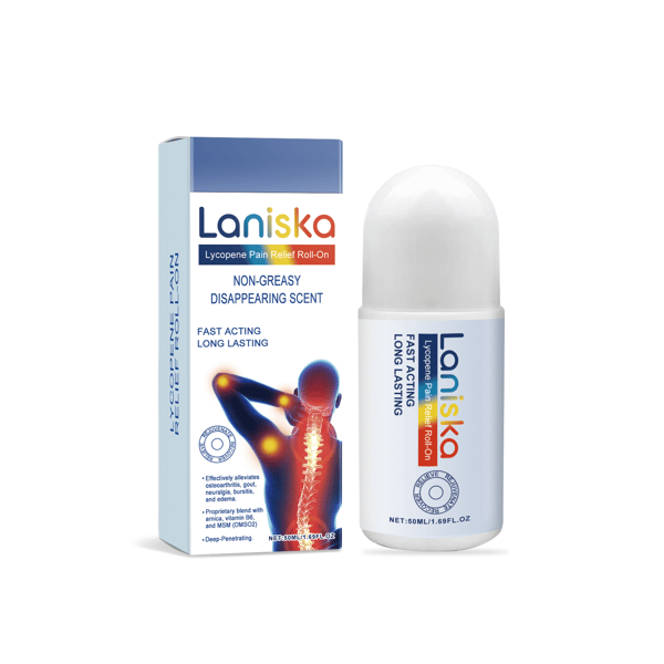 Ledlindrende Roll-on Væske til Daglig Ledberoligelse, Hudnæring og Massagepleje