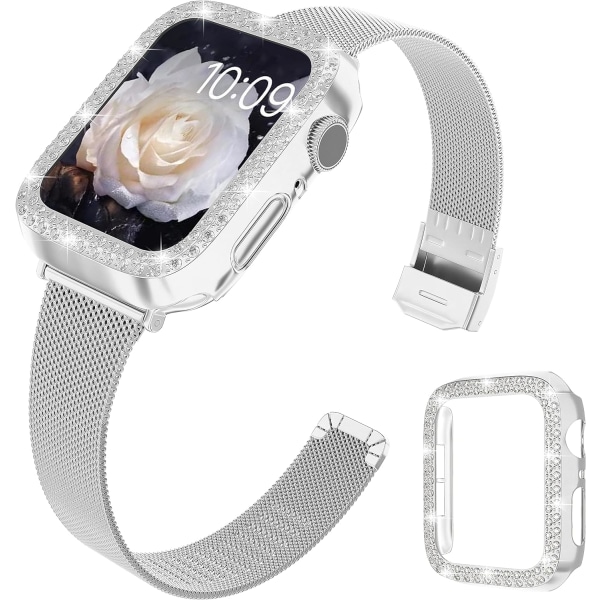 Slim watch Band kompatibel med Apple Watch Band 38mm 40mm 42mm 44mm