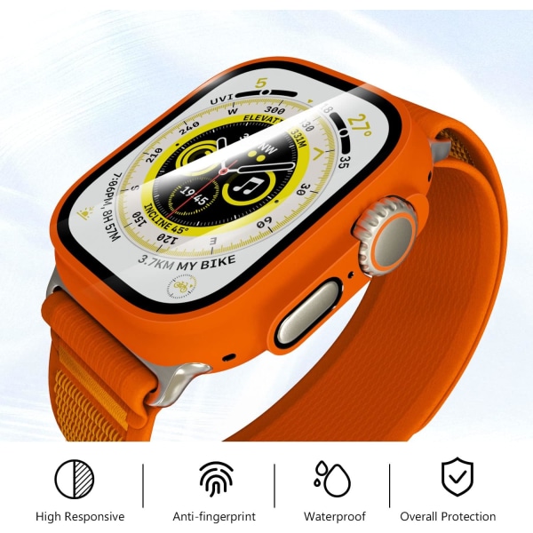 Bumper Case för Apple Watch Ultra Orange 49mm