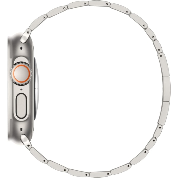 Titanband för Apple Watch Ul49mm, Titan Link pacelet Metal