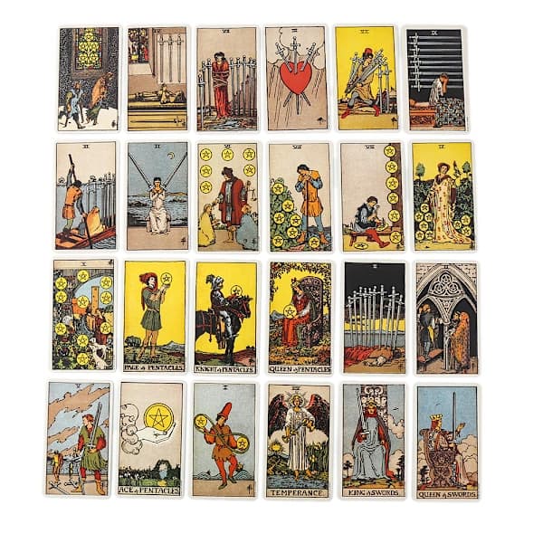 Smith Waite Tarot-kortit Ennustuskortit