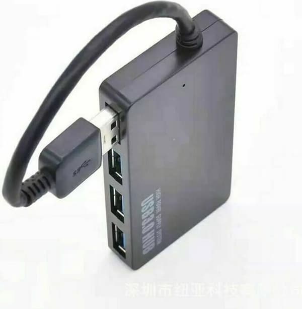 USB 3.0 Hub med 4 porte