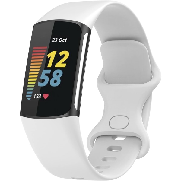 Band kompatibelt med Fitbit Charge 5, mjukt watch