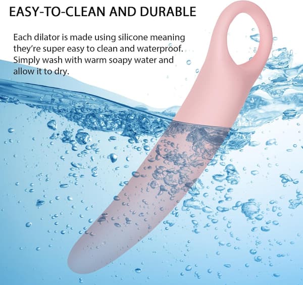 4-pack Silikon Bäckenbottenmuskel Dilator Träningsset