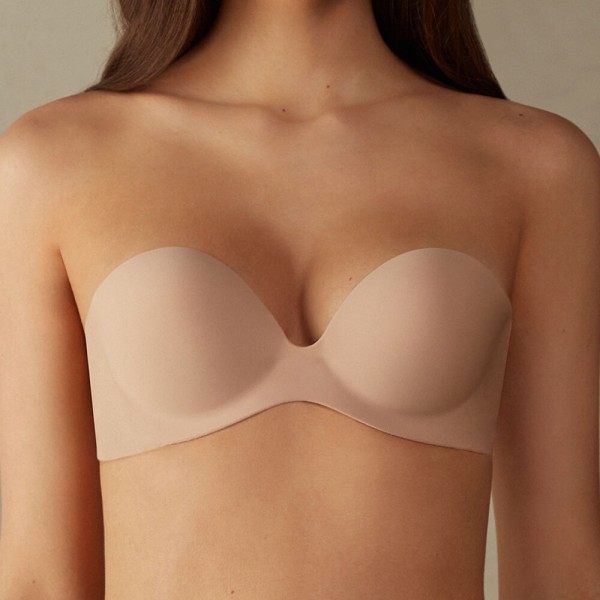 Strapless, rygglös, push-up-bh