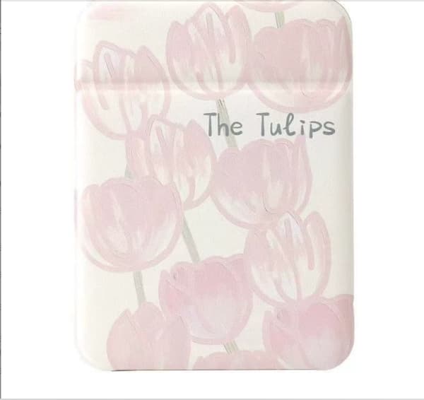 【Tulip】Tre-tonet lysskiftende PU-foldespejl