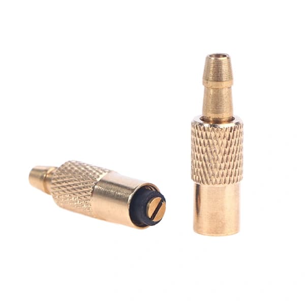Modificer Auto Kobber Luftpumpe Chuck Clip Inflator Ventilforbindelse