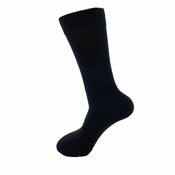 Bambusfibersokker, 10 par (sort), sort, størrelser 39-42