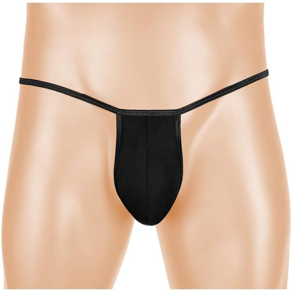 2025 Senaste Modell Herr Badkläder Underkläder Heta Män Jockstrap Mesh Låg Midja Bekväma Stringtrosor (Storlek 26\"-38\") Svart One Size