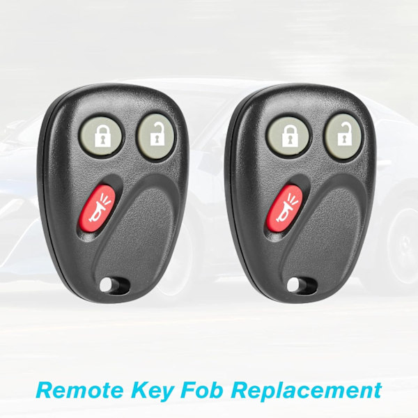 Bilnyckel Fjärrkontroll Nyckellös Entré LHJ011 13577770 för Chevrolet Silverado 2500 HD 3500 2003-2006 Avalanche Equinox SSR Suburban Tah