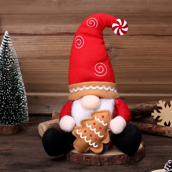 Ansiktsløs juledokke-dekorasjon