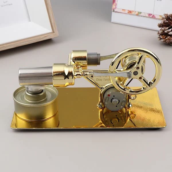 Varmluft Stirlingmotor Motor Model Væskedynamik Fysik Eksperiment