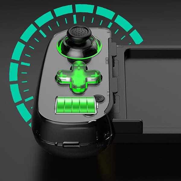 2025 Seneste Model Telefon Controller til iPhone/Android/PC, D7 Trådløs Spilcontroller til Switch/PS3/PS4 med Hall Joystick/Turbo/6-Akset G