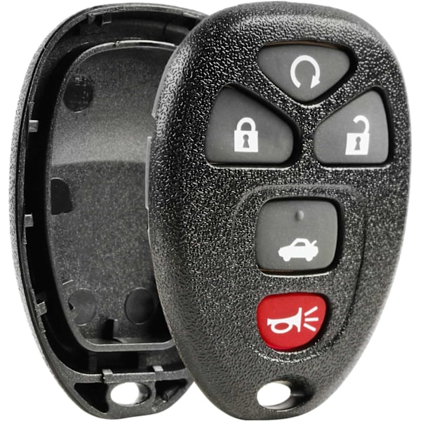 Passar Del # 22733524 Skal & Knappmatta Nyckel Fob Fjärrkontroll (Ingen Elektronik) g-524-case g-524-case