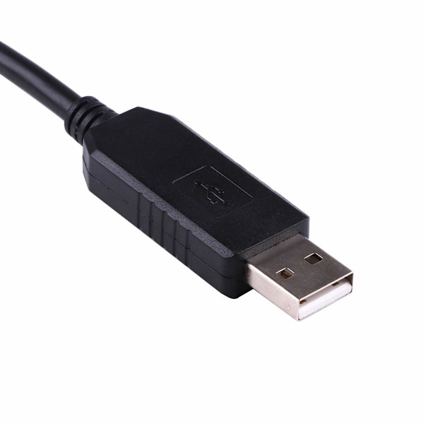 Högkvalitativ helt ny USB till DB25 RS232 Seriell Adapter Konverter Kabel Null Modem för Sharp X68K X68000 PC Kommunikations Programmeringskabel Svart