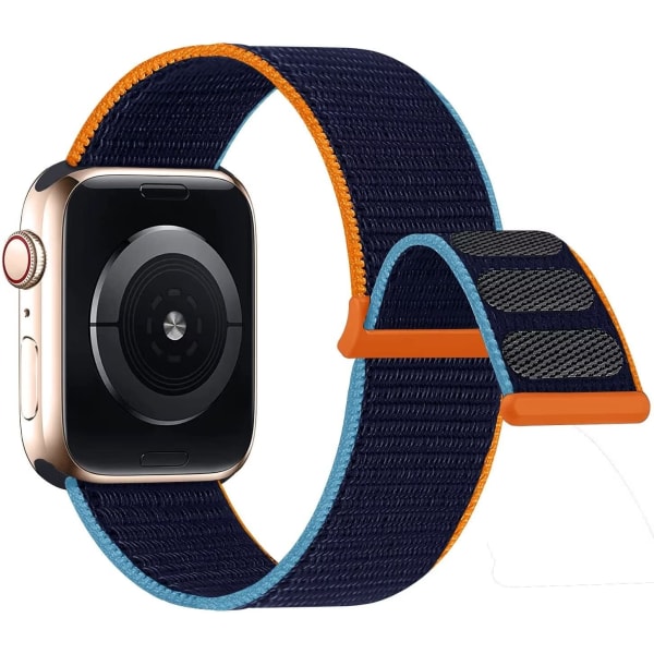 Kompatibel med Apple Watch-armband 49MM 45MM 44MM 42MM 41MM Deep Navy 38/40/41mm